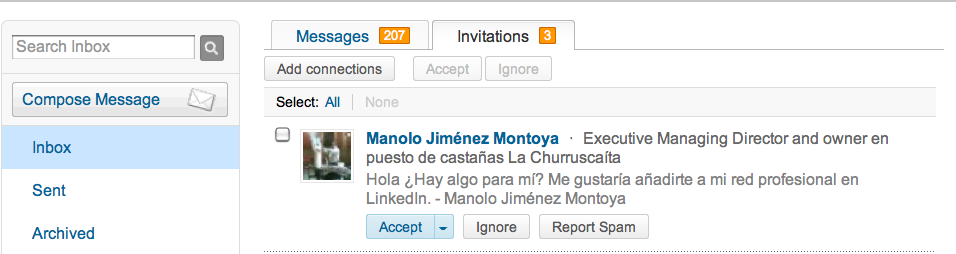 perfiles falsos en Linkedin